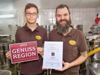 AMA GENUSS REGION Zertifizierung für Bio-Imkerei Obendorfer