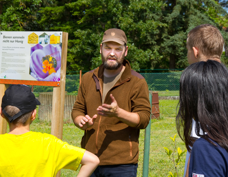 Vortrag am Bienenlehrpfad